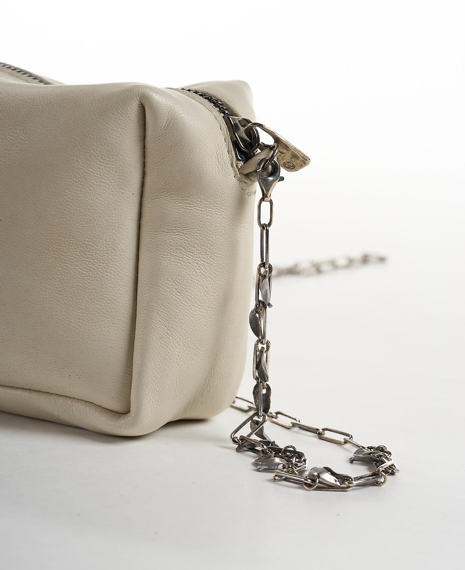 daniele basta leather and silver bags - DETAIL 2